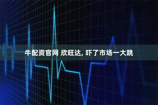 牛配资官网 欣旺达, 吓了市场一大跳